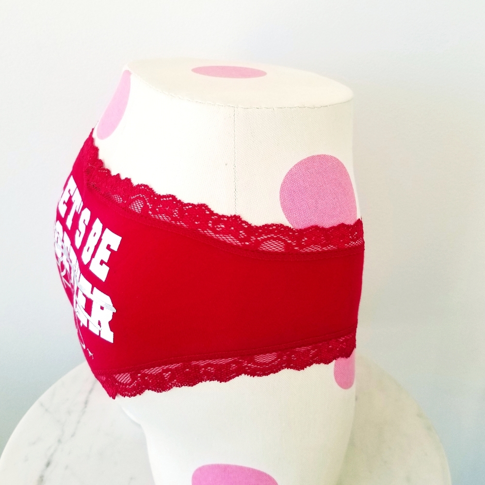 Victoria's Secret PINK Vintage Low Rise Hipster Cheeky Graphic Panty NWT - Picture 3 of 12